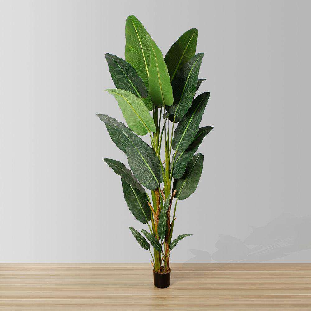 Reyna Artificial Travellers Palm Tree Potted Plant 10'