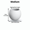 Rolo Round Cement Planter (Multiple Sizes)