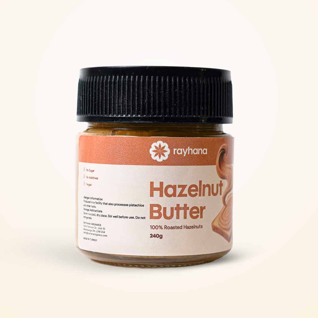 Mantequilla de avellana Rayhana 100 %