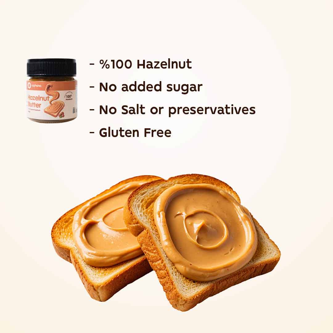 Mantequilla de avellana Rayhana 100 %