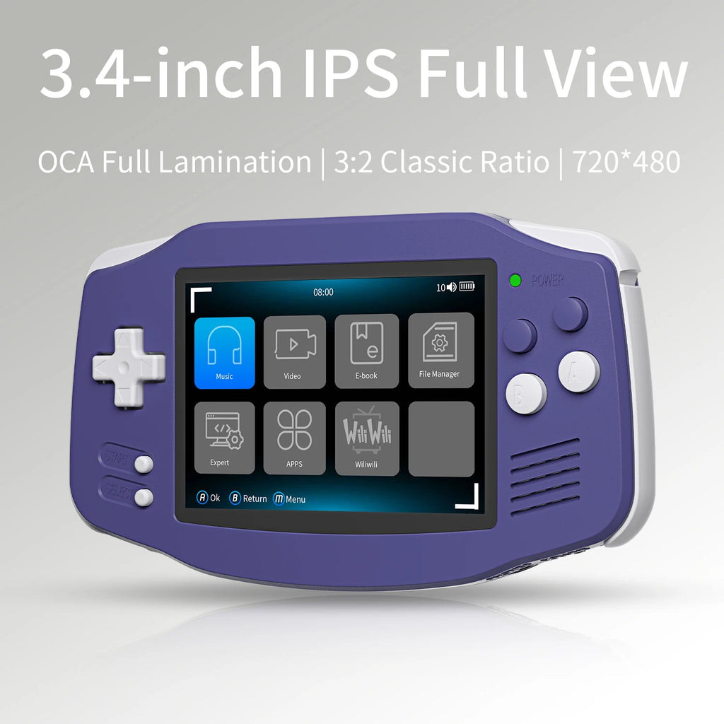 RG34XX Retro Handheld Game Console 3.4" IPS, WiFi, BT