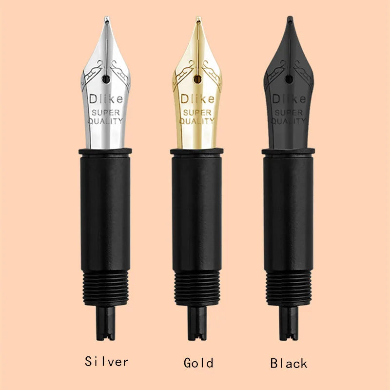 Majohn New Moon 2/Hunyuan/ New Moon 3/Alpha Fountain Pen Original Nib EF/F/Small Bent Nib School Office Supplies Replacement Nib