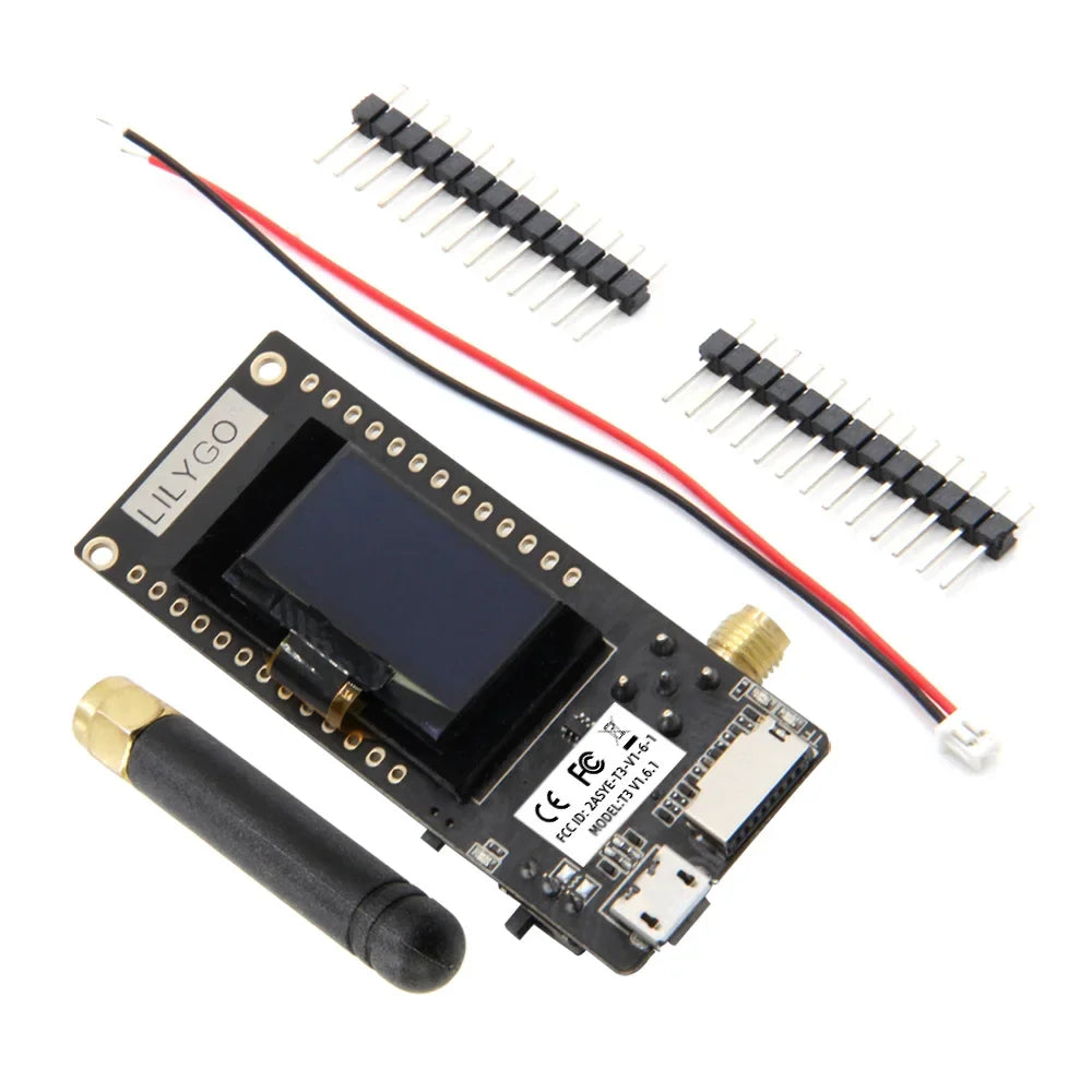 LILYGO TTGO LoRa32 V2.1 ESP32 – LoRa OLED, WiFi, BT, SD-Karte