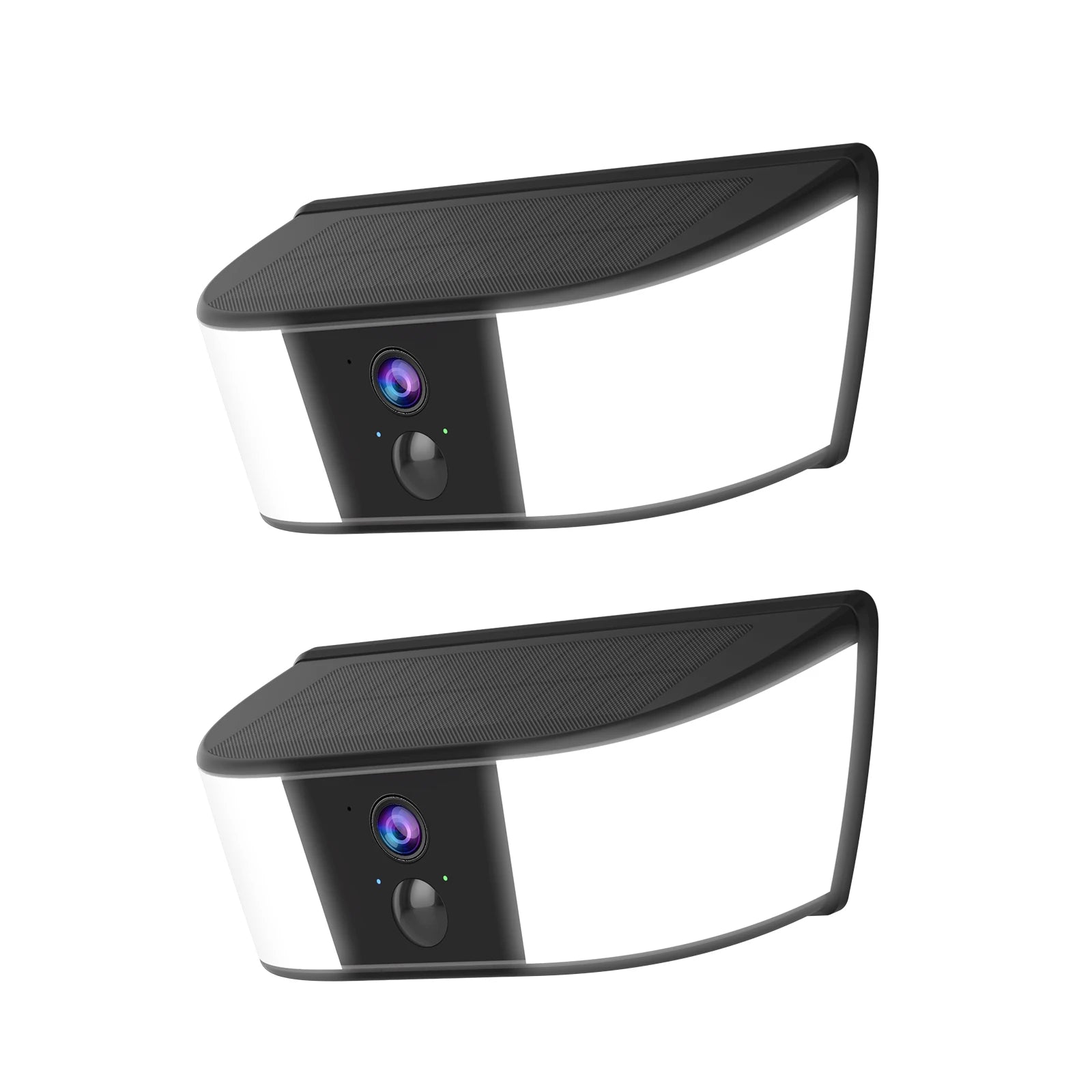 Applique murale solaire 2K avec caméra, caméra WIFI extérieure 2.4G, caméra de sécurité de protection domestique, caméra sur batterie, vision nocturne couleur, alarme locale
