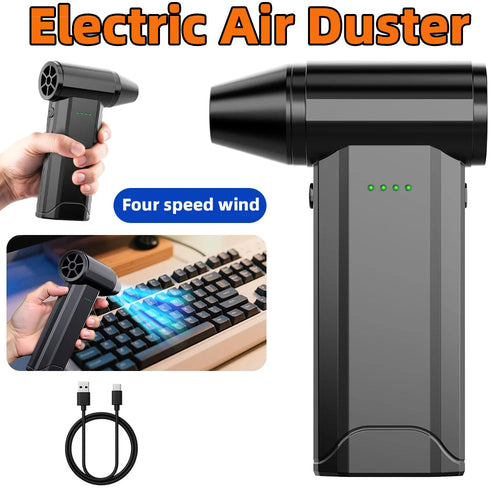 130,000 RPM Ultra-Portable Turbo Jet Fan 200g Thrust | 52m/s High Green Sir Loin