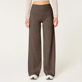 Nuevos pantalones deportivos para mujer, estilo casual de negocios, leggings de yoga, pantalones elásticos largos con cintura alta.