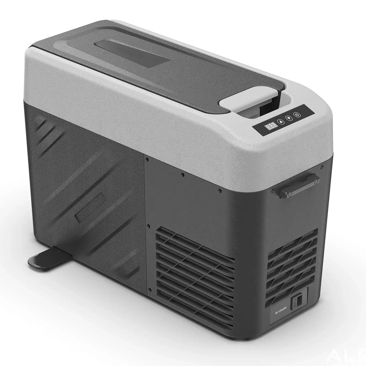 Alpicool KCF15 15L Glacière à compresseur Portable pour Voiture, Camion, Réfrigérateur de camping compact 12/24V DC pour Voyage, Aliments et Boissons