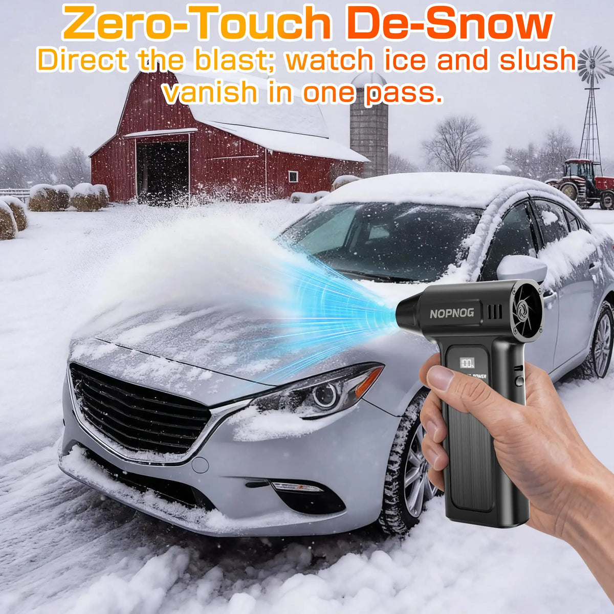 Turbo Fan Blower Car Cleaning Blowing Tools Auto Violent Jet Fan Summer Hair Dryer Family Electric Air Duster Auto Dust Collector Outdoors Portable Multipurpose Fan