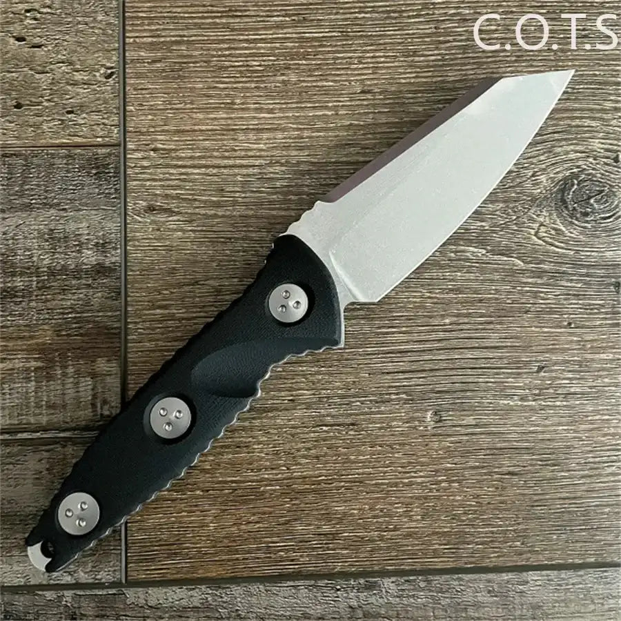 Outdoor Tools 93M-10 Socom Alpha Warcom Fixed Blade Knife 3.72" Stonewashed Wharncliffe Blade with Kydex Sheath Straight Knives