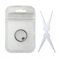 Bague Magnétique Creuse Outil Œil de Chat Trou Noir Professionnel Conception Œil-de-Chat Accessoire de Manucure DIY