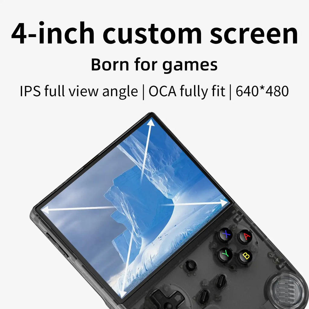 Console de jeu portable rétro ANBERNIC RG40XXV Écran IPS 4,0'' Linux 64 bits Manette RGB Prise en charge WiFi Bluetooth Sortie HDMI