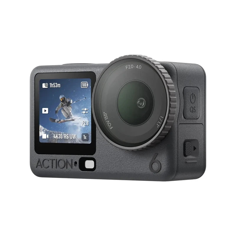 DJI Osmo Action 6: sensor de 1/1.1", apertura variable, almacenamiento de 50 GB