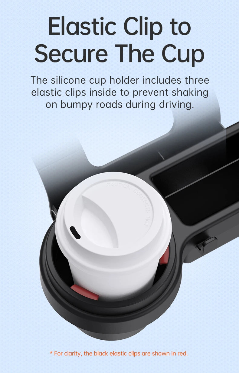 Car Cup Stand Phone Holder Mount Tray Side Door Window Storage Barrel Green Sir Loin