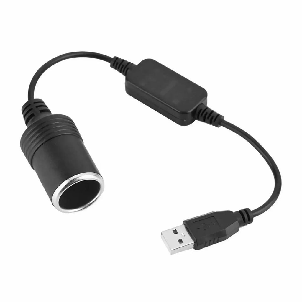 34.5 cm USB-12-V-Autospannungswandler-Steckdose, Netzadapter-Ladekabel, Leitung I