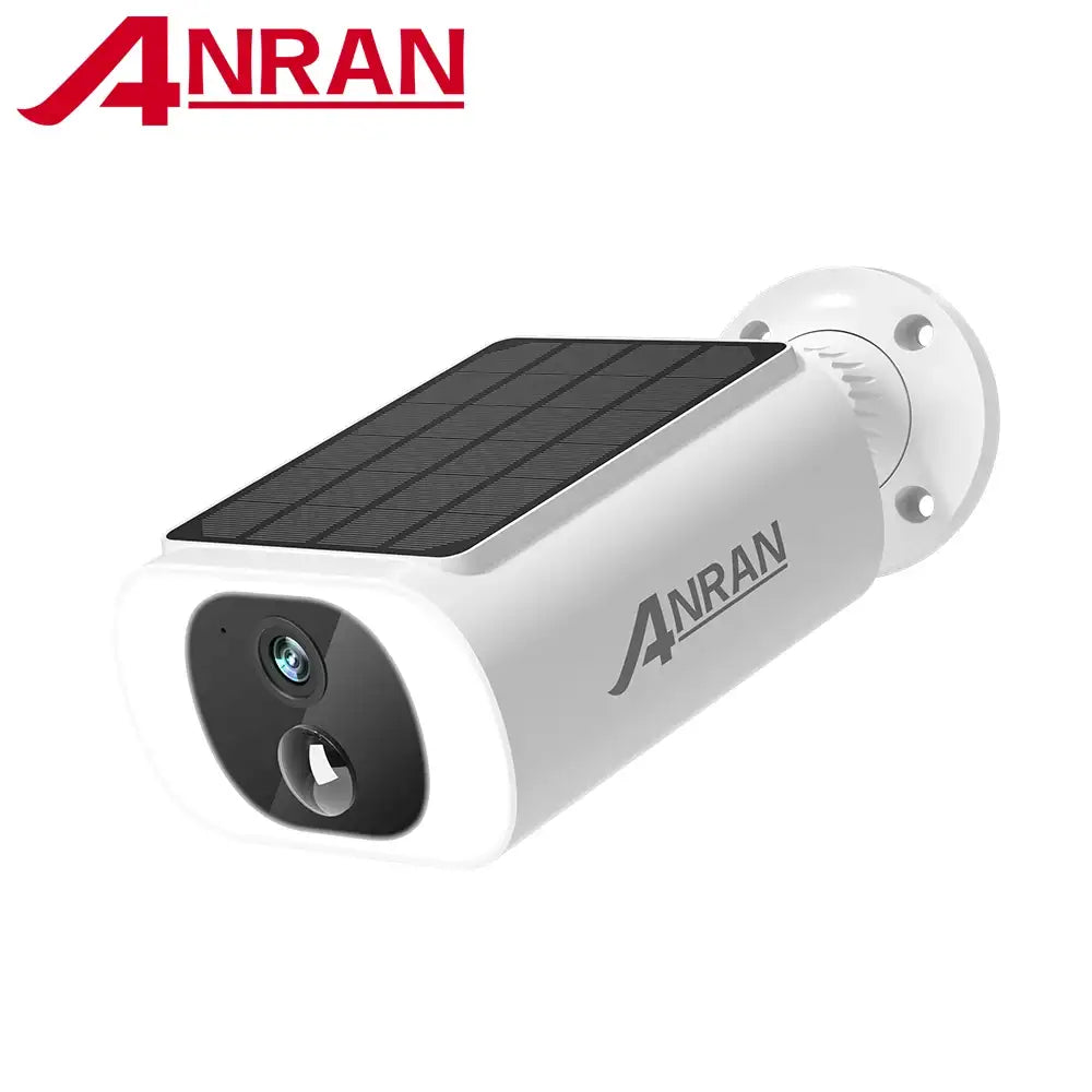Cámara de seguridad solar ANRAN 2K de 3/5 MP, cámara inalámbrica para exteriores con Wi-Fi 2.4G, cámara con batería, foco, visión nocturna a color, no se puede añadir a NVR