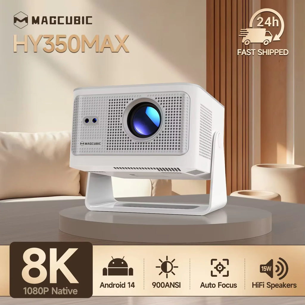 Magcubic HY350Max Projector – 900ANSI, 1080P, Android 14, WiFi6