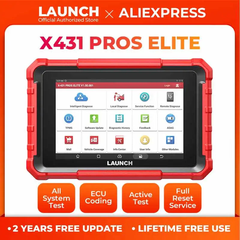 Herramienta de diagnóstico de coches OBD2 LAUNCH X-431 PROSElite