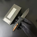4300BK タクティカルフォールディングナイフ G10ハンドル・高硬度ブレード採用 - アウトドア・キャンプ・サバイバル用コンパクトEDCポケットナイフ