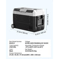 SucceBuy Car Fridge – 35L to 55L Foldable, Wheeled, App Control