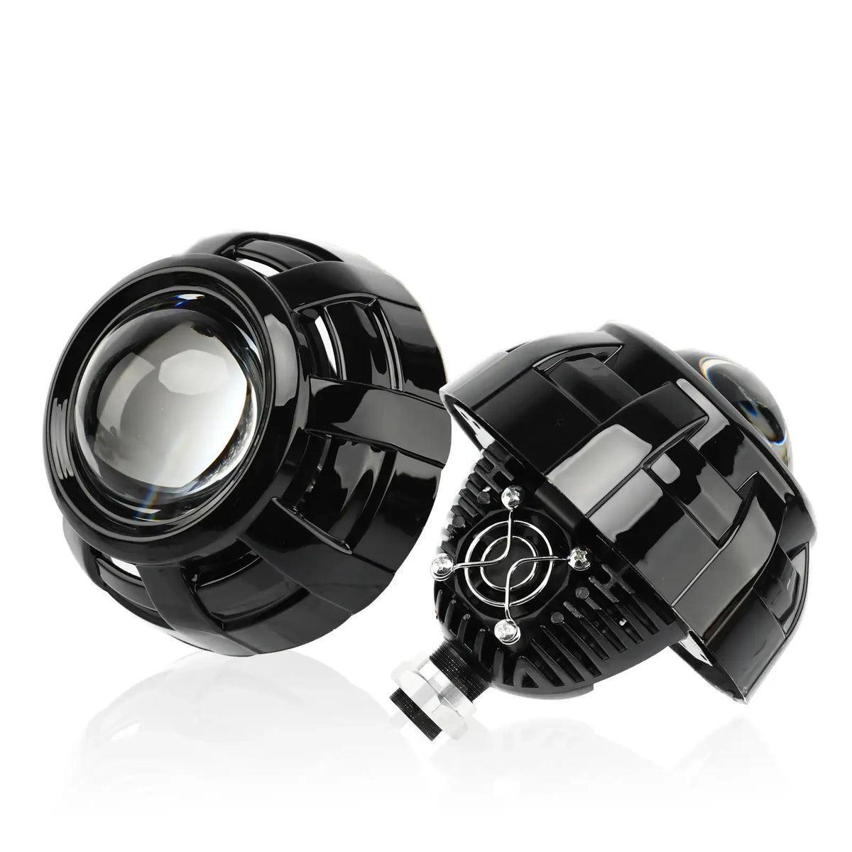 Kit de reequipamiento de proyectores para faros LED con opciones de lente