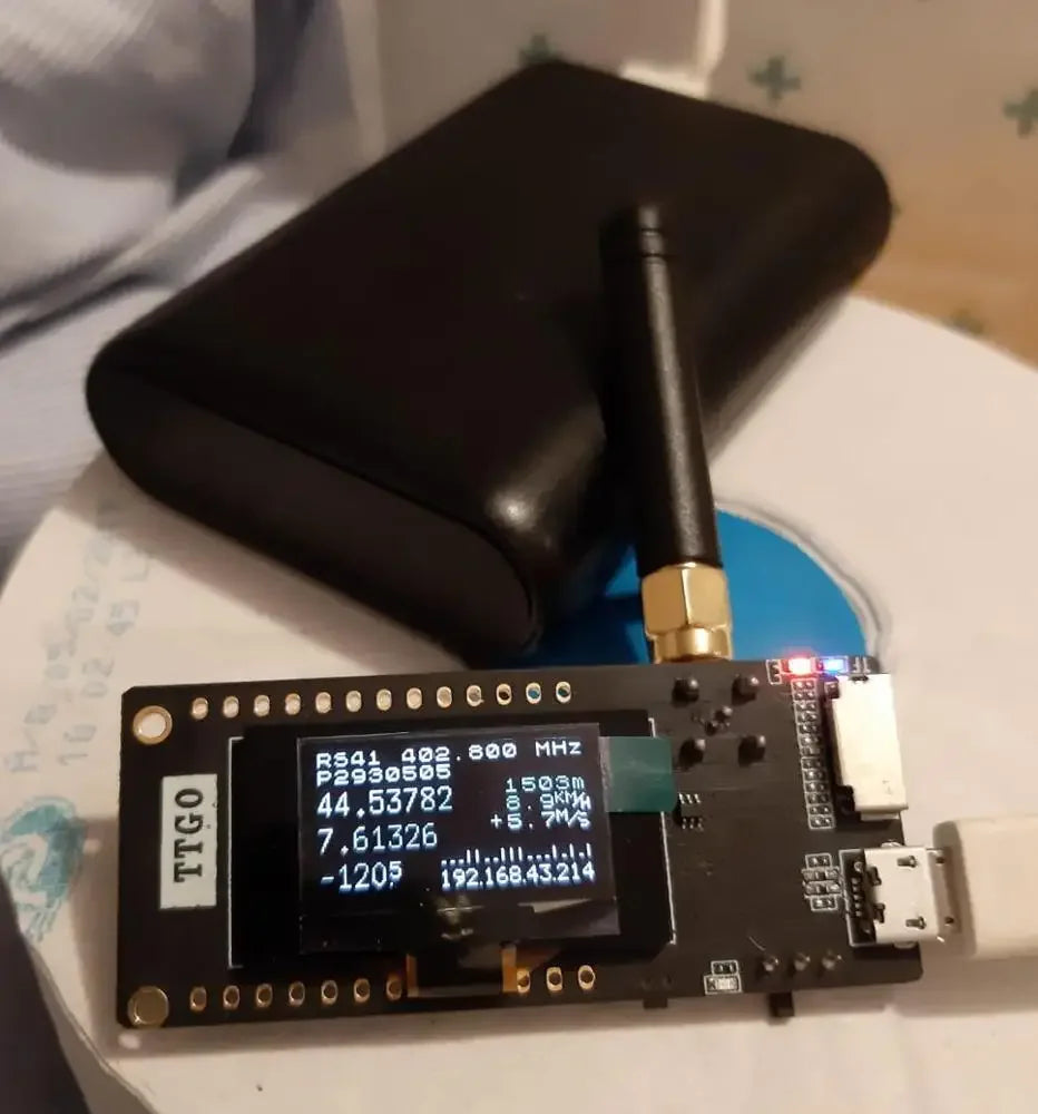 LILYGO TTGO LoRa32 V2.1 ESP32 – LoRa OLED, WiFi, BT, SD-Karte
