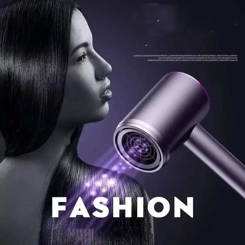 Secador de pelo profesional de salón con iónico y protección contra el calor, portátil para el hogar, hotel, viajes, para uso doméstico y hotelero