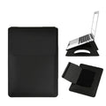Funda de piel para portátil Dormin de 13,3"/15,6" con soporte ergonómico ajustable, diseño de velcro no magnético, estuche portátil para Mac, Dell y HP