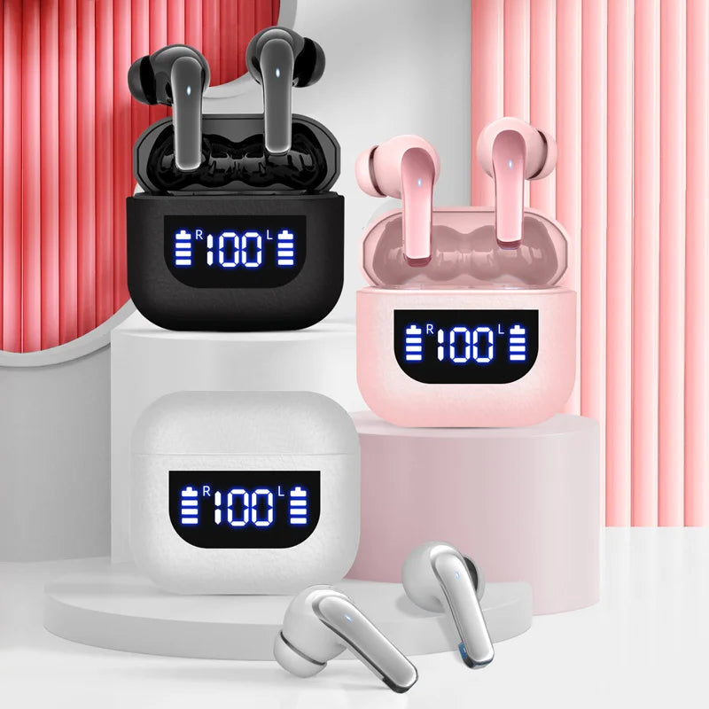 K07 Wireless Earphones Bluetooth Active Noice Cancellation Wireless Green Sir Loin