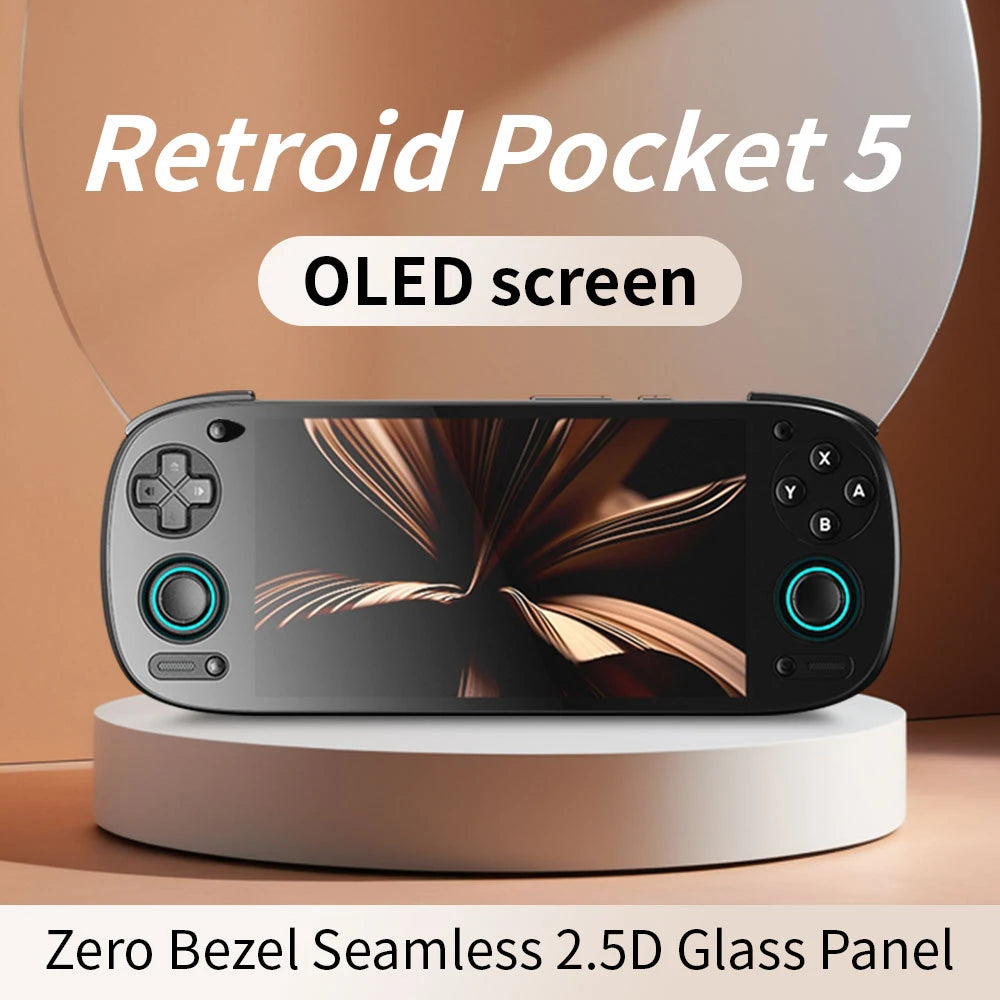 Retroid Pocket 5 Handheld Game Console – Android 13, SD865
