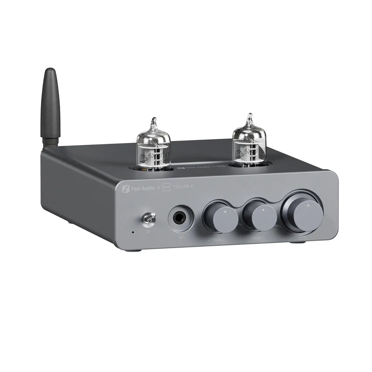 Fosi Audio T20X MKII TPA3255 300 W Bluetooth-Röhrenverstärker, integrierter Class-D-Stereo-Leistungsverstärker für Heimkino-Lautsprecher
