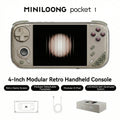 Consola de juegos portátil retro Pocket 1, IPS de 4", 4000 mAh
