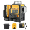 Niveau laser lignes vertes DEWALT DW089LG 12V MAX, 3 x 360°, 3 plans, faisceaux horizontaux et verticaux autonivelants pour aménagement intérieur/extérieur