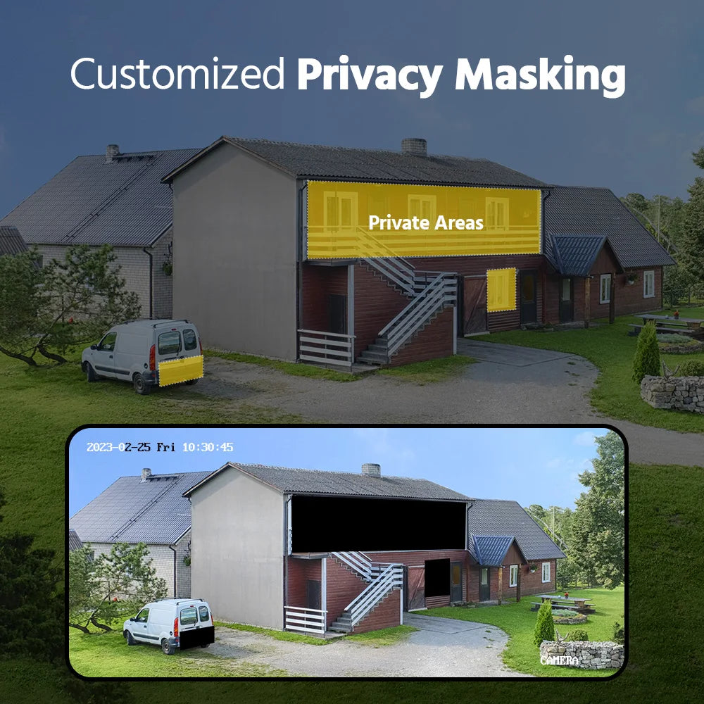 Kit de sécurité DVR 5MP 8CH ANNKE – 8 caméras extérieures PIR IP67