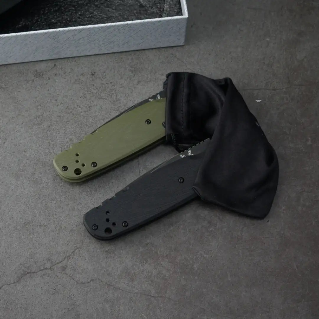 4300BK タクティカルフォールディングナイフ G10ハンドル・高硬度ブレード採用 - アウトドア・キャンプ・サバイバル用コンパクトEDCポケットナイフ