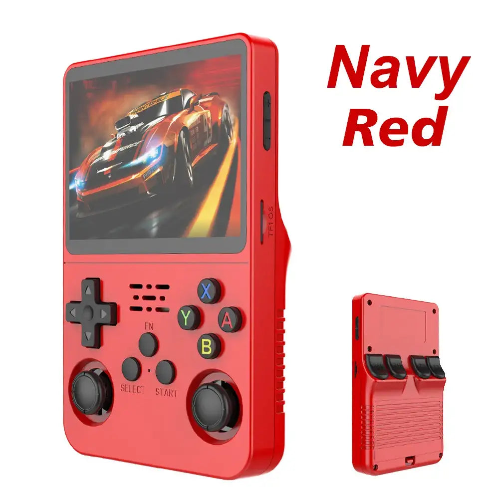 R36S Retro-Handheld-Spielkonsole, 3,5" IPS, 64 GB, 1 GB RAM