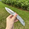 Hinderer XM18 multifunktionales Klapp-Taschenmesser, D2-Stahlklinge, T6-Aluminiumgriff, Outdoor-Camping- und Schneidemesser, Rettungswerkzeug