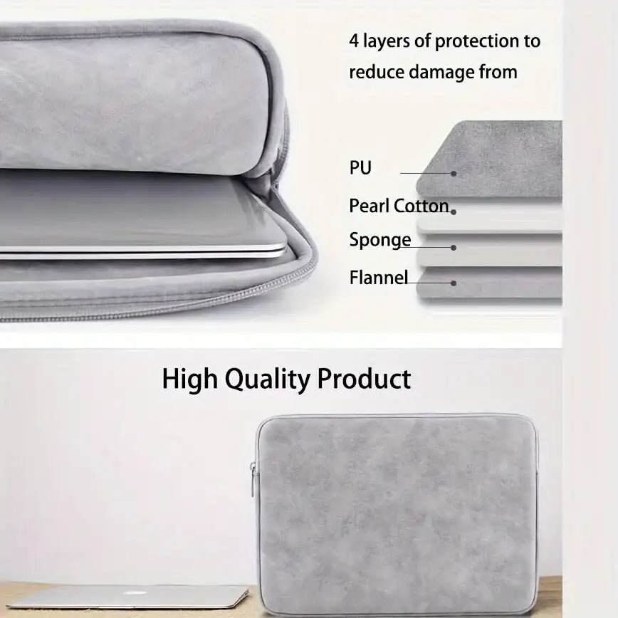 11 13 14 15  PU Leather Protective Tablet Bag Computer Pouch Case Storage Bags Slim Laptop Sleeve for Macbook Perfect
