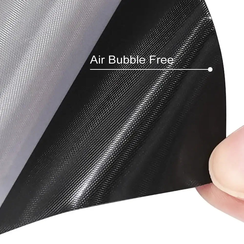 Glänzend schwarze Auto-Vinylfolie zur individuellen Gestaltung, wasserdichte PVC-Autodekoration, PET-Aufkleber, schützende Folie für Motorrad- und Autokarosserien