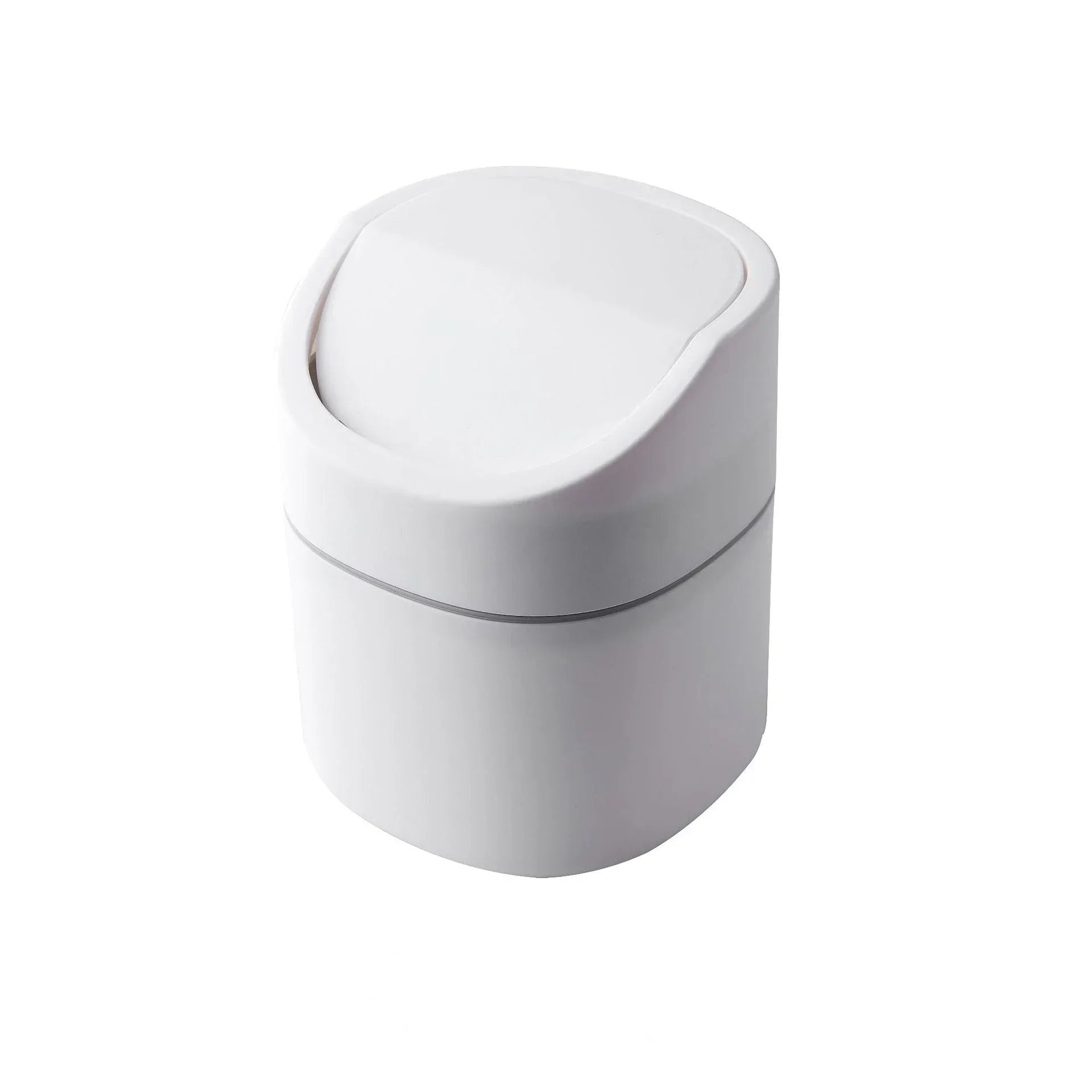 Mini Small Waste Bins Desktop Garbage Basket Home Table Plastic Trash Can Office Supplies Dustbins Sundries Barrel Box