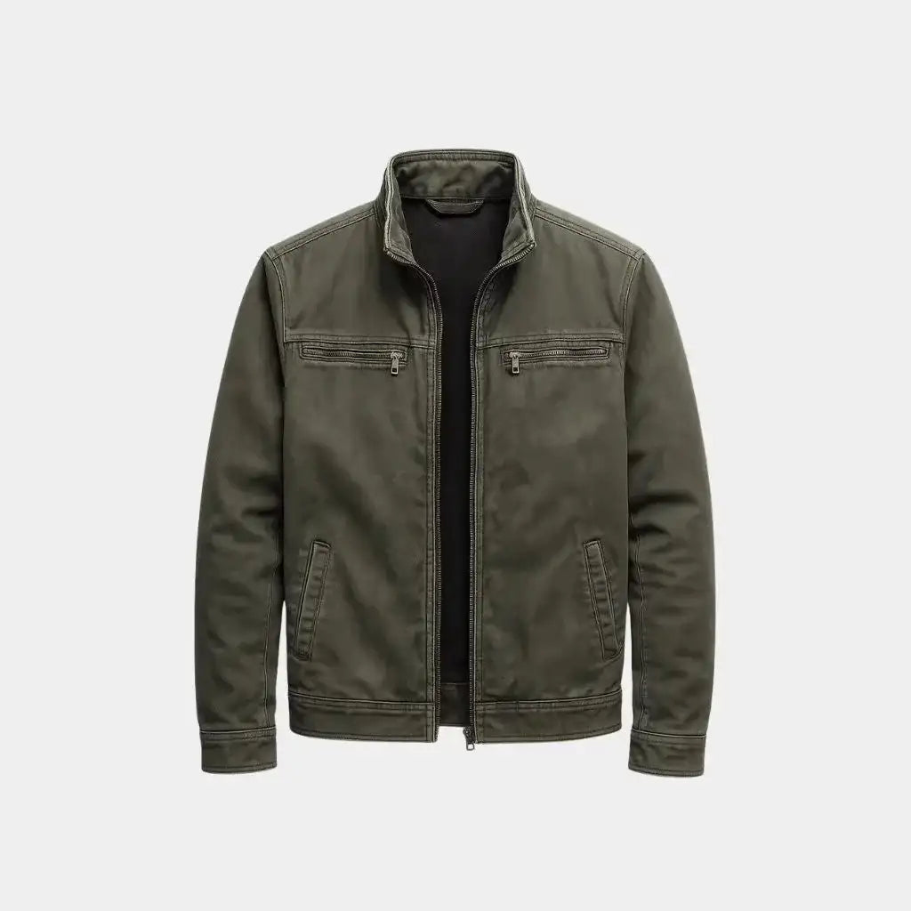 2026 Spring Jacket Men's Tooling Jacket Casual Cardigan Loose Sports Men's Clothing