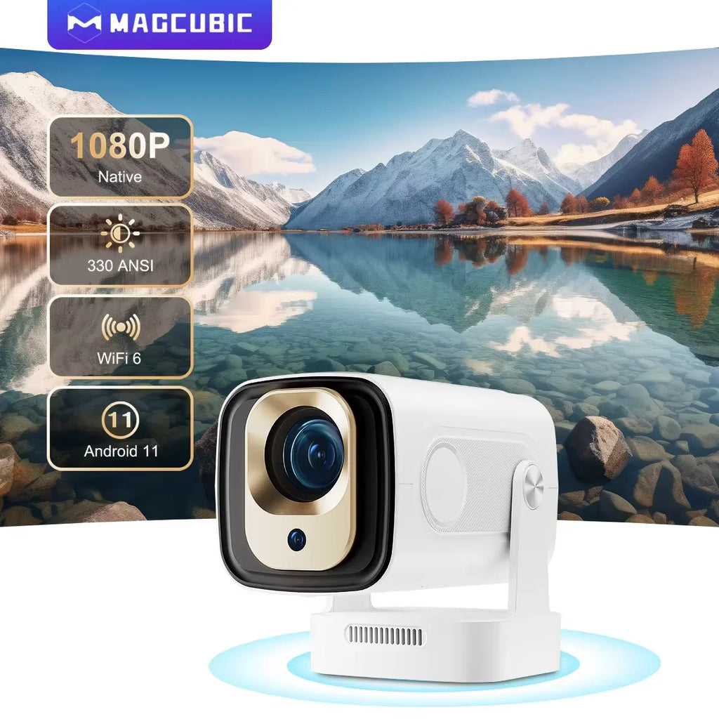 Projecteur Magcubic HY310 – Natif 1080P, 4K, Mise au point automatique, Android 11