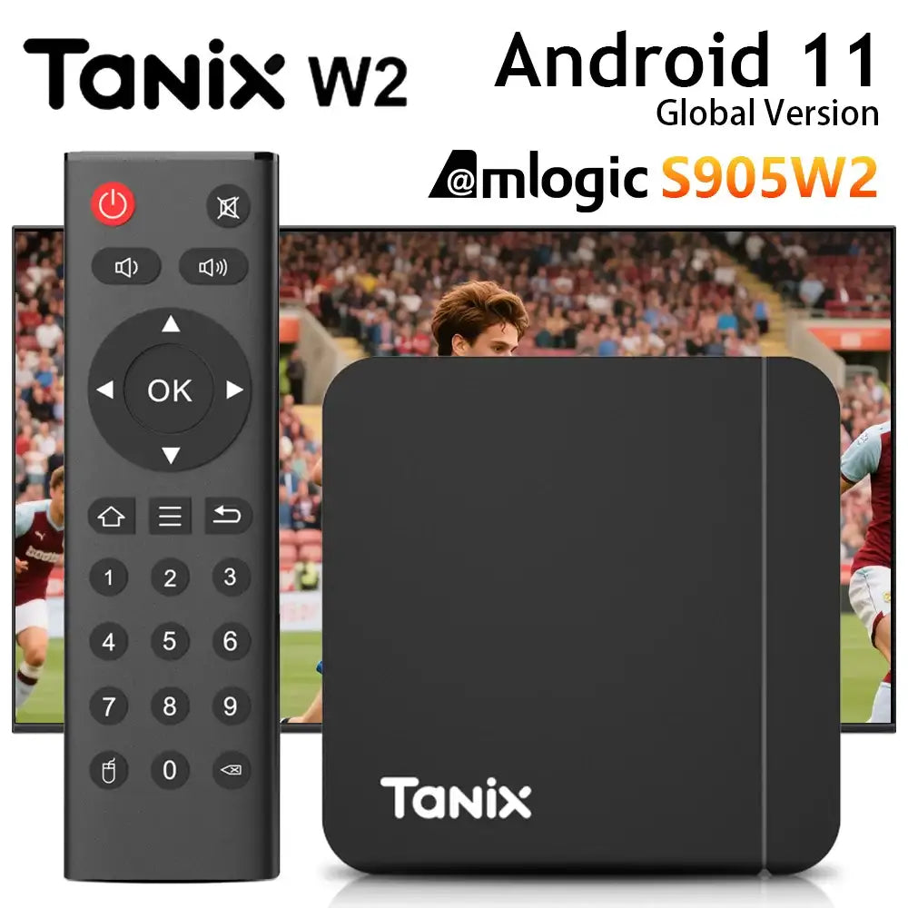 デュアルバンドWi-Fi対応 Tanix W2 スマートTVボックス