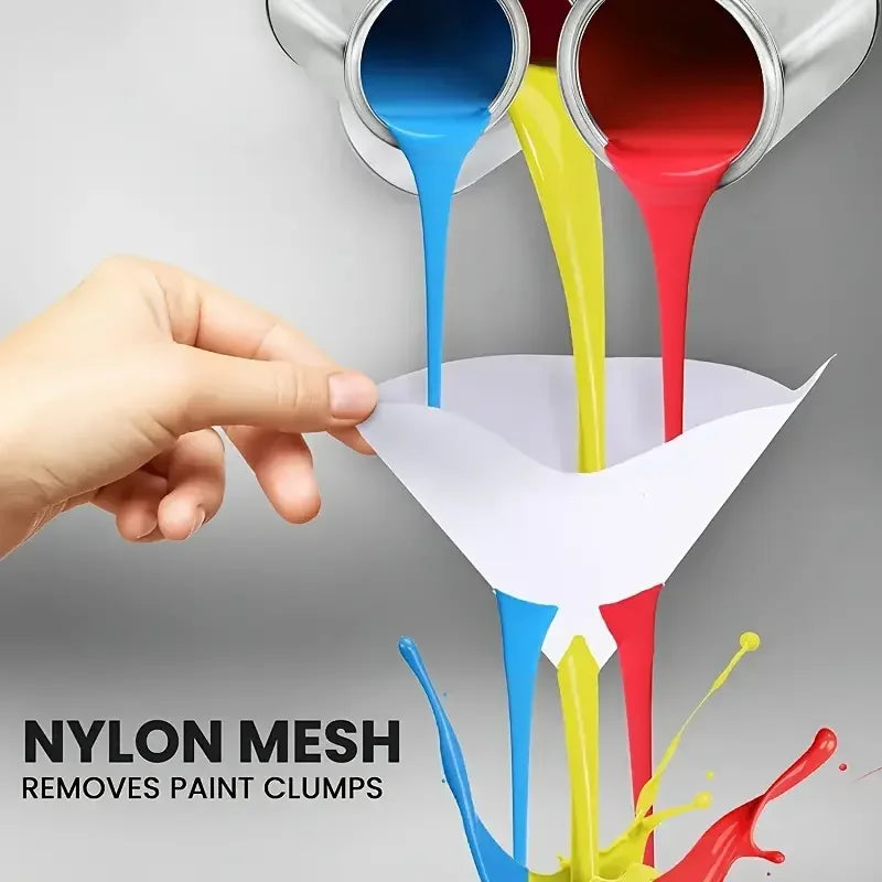 Disposable Car Paint Spray Filter Funnels – 190 Mesh