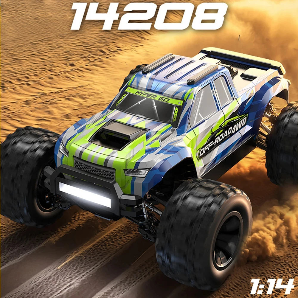 Coche RC sin escobillas HYPER GO MJX 1/14 – 4WD, 41-53 km/h