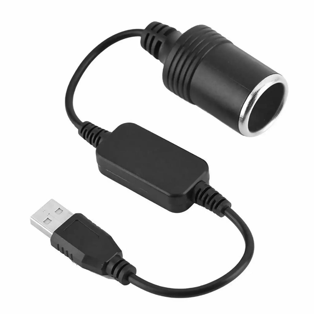 34.5 cm USB-12-V-Autospannungswandler-Steckdose, Netzadapter-Ladekabel, Leitung I