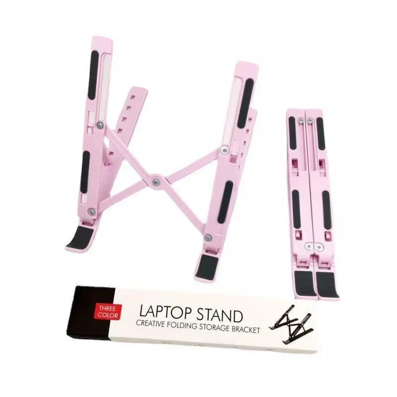 8 Gear Foldable  Laptop plastic Stand Holder Portable Notebook Support Base Adjustable Riser Cooling Bracket  Cooler Accessories