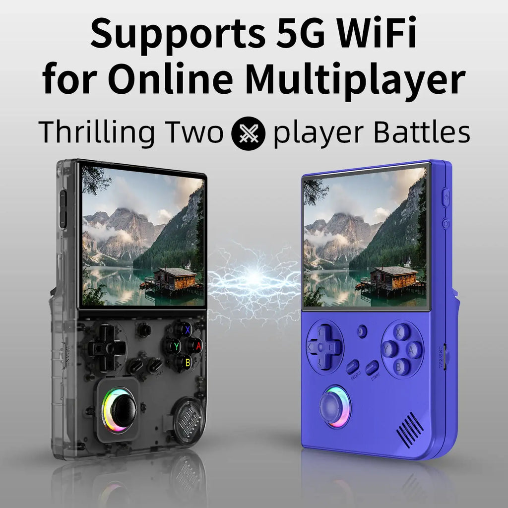 Console de jeu portable rétro ANBERNIC RG40XXV Écran IPS 4,0'' Linux 64 bits Manette RGB Prise en charge WiFi Bluetooth Sortie HDMI