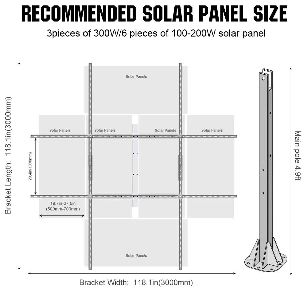 ECO-WORTHY zweiachsiger Solartracker – 40 % mehr Stromerzeugung