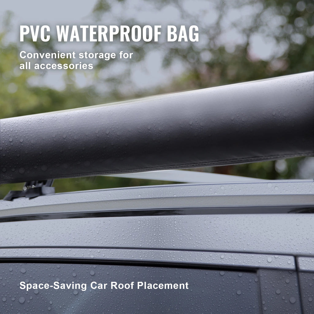 Toldo para vehículo SucceBuy, toldo lateral retráctil para coche, toldo para coche con bolsa de almacenamiento impermeable, adecuado para camiones, SUV, furgonetas y cámpers