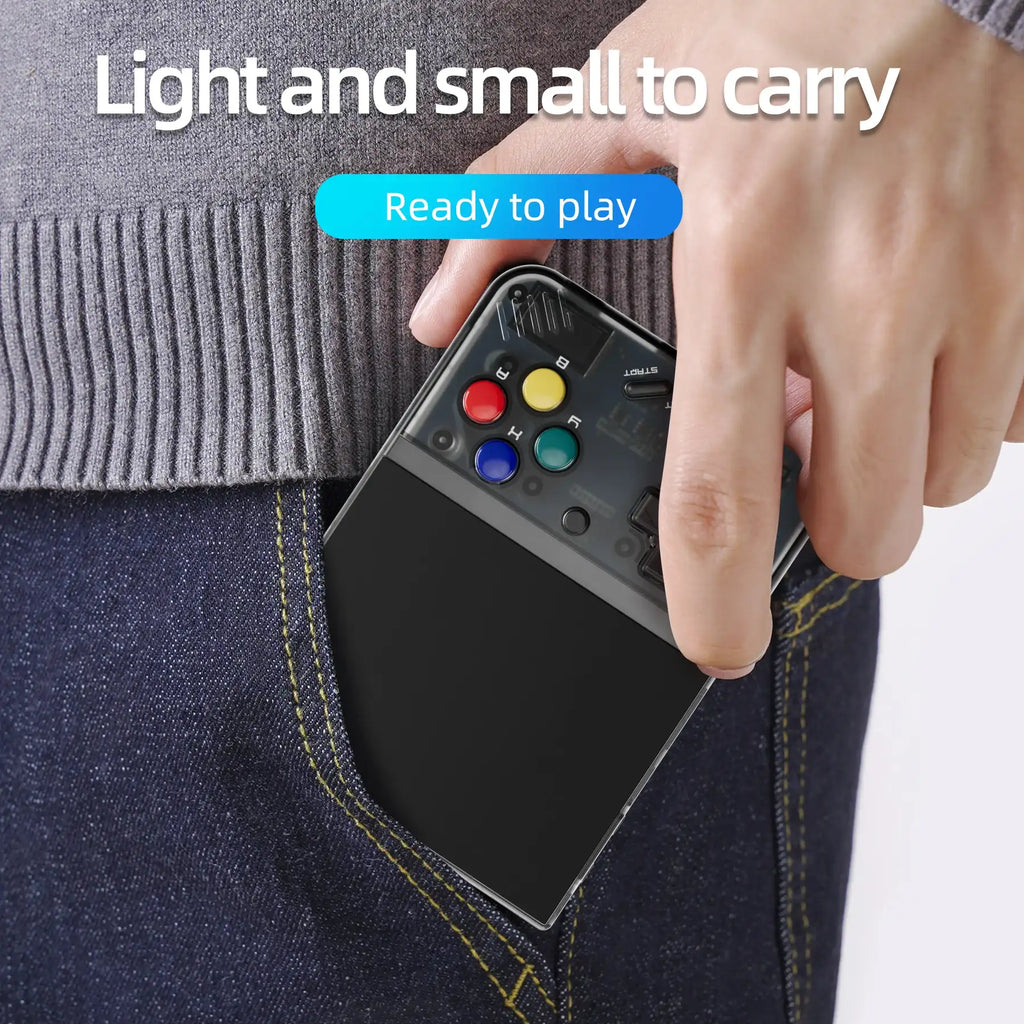 MIYOO Mini Plus tragbare Retro-Handheld-Spielkonsole V2 Mini+ mit IPS-Bildschirm, klassische Videospielkonsole mit Linux-System, Geschenk für Kinder